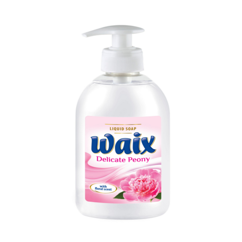 WAIX рідке мило Delicate Peony 500 мл з дозатором